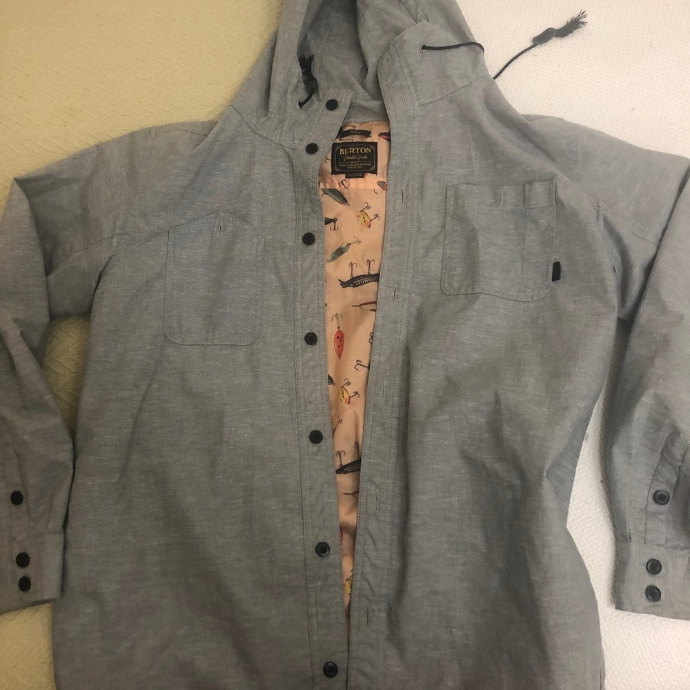 Burton Coat Size Large Men- Grey